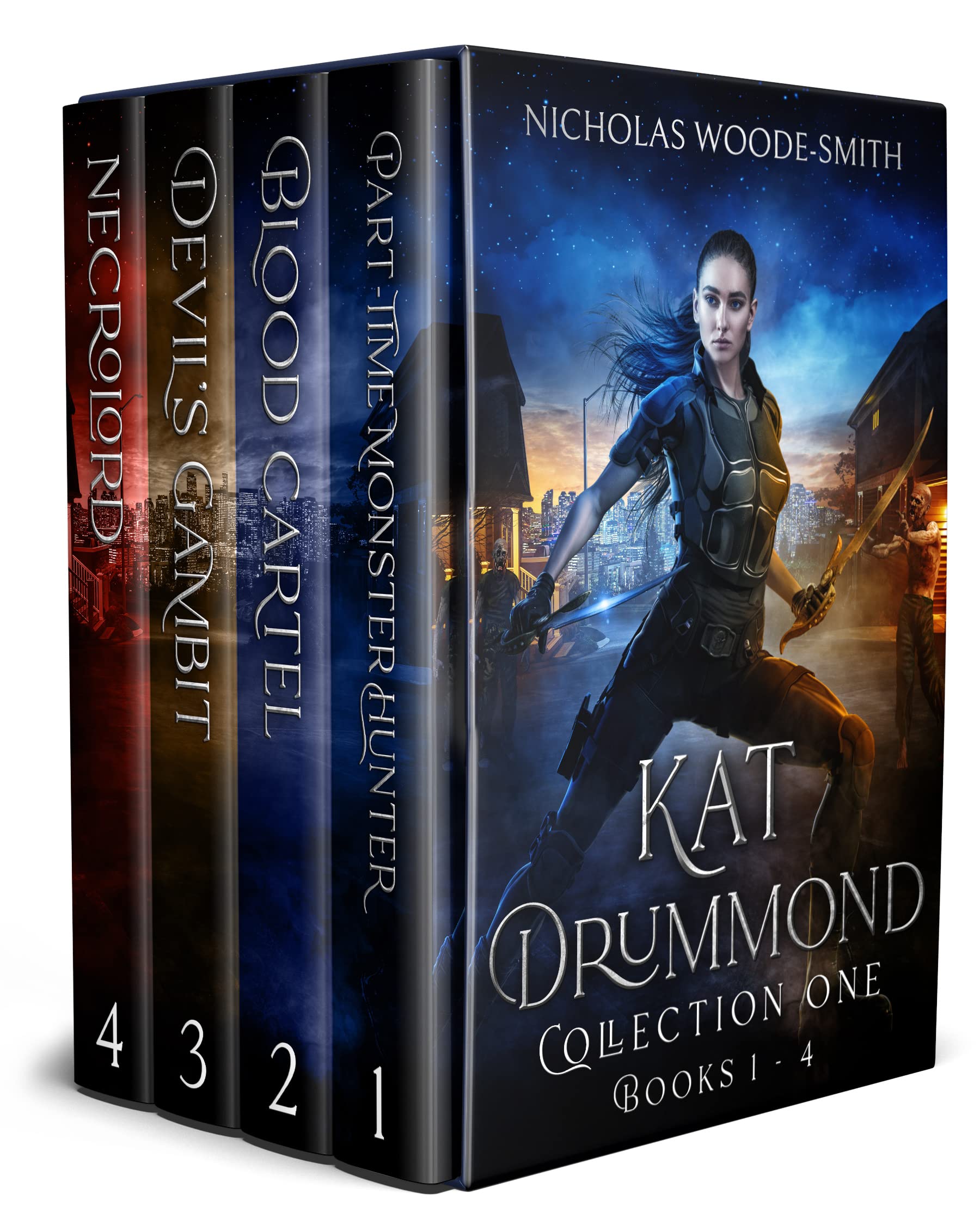 Cover of First Kat Drummond Collection: Books 1-4
