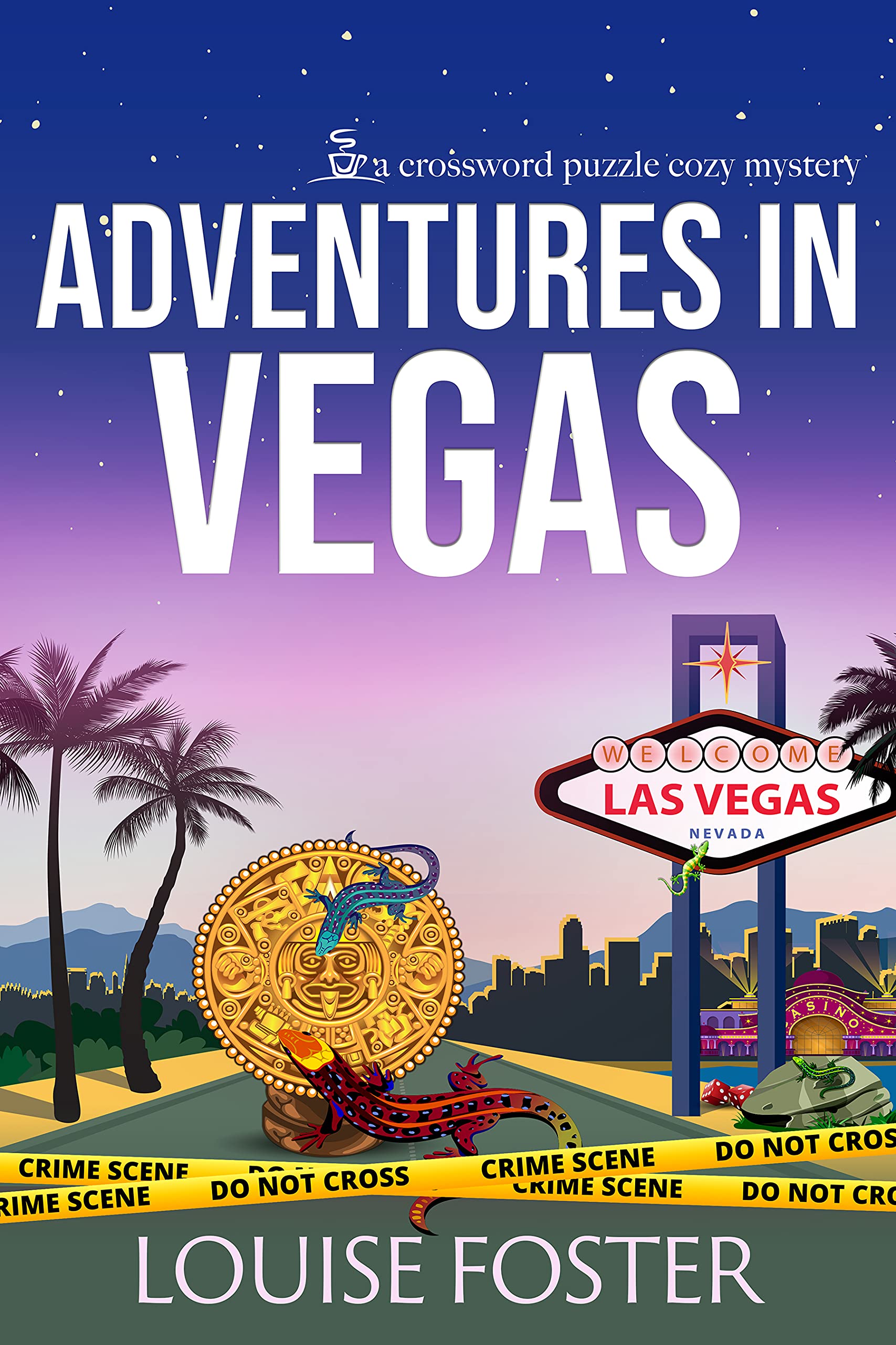 Adventures in Vegas: A Tracy Belden Murder Mystery (Crossword Puzzle Cozy Mystery Book 3)
