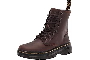 Shockingly Chic Black Martin Boots for Women, Direct from Japan