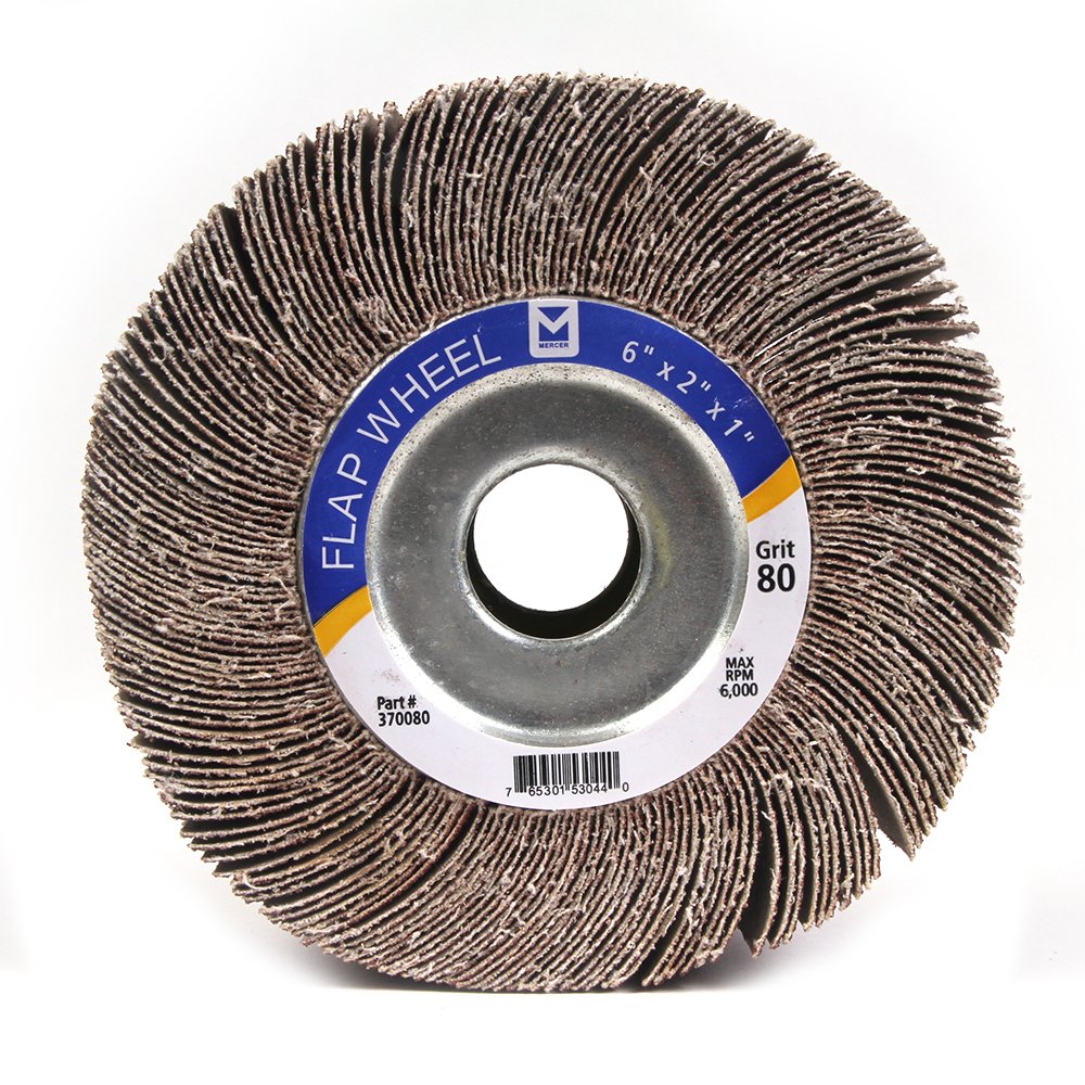 Amazon.com: Mercer Industries 370080 Center Hole Flap Wheel, 6