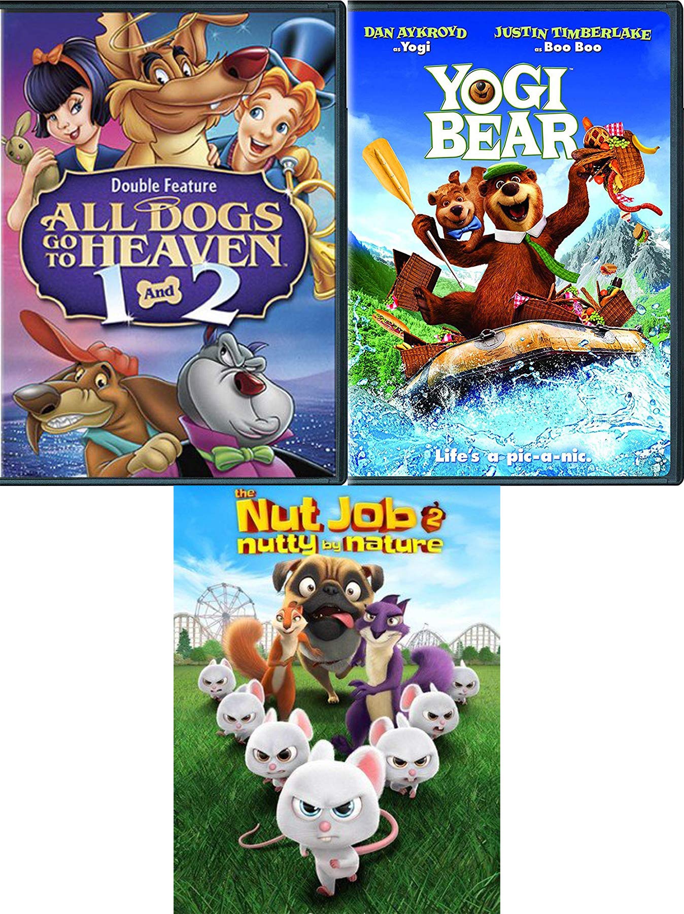 Buy Surly Squirrel Bears & Dogs 4 Movie Set Nut Job 2 Nutty by Nature