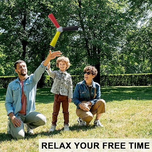 Miniatura 6 de KMRESA Kit de herramientas de entrenamiento de velocidad de reacción de 7 piezas, incluye 1 barra de coordinación de ojos y mano, 6 bolas de