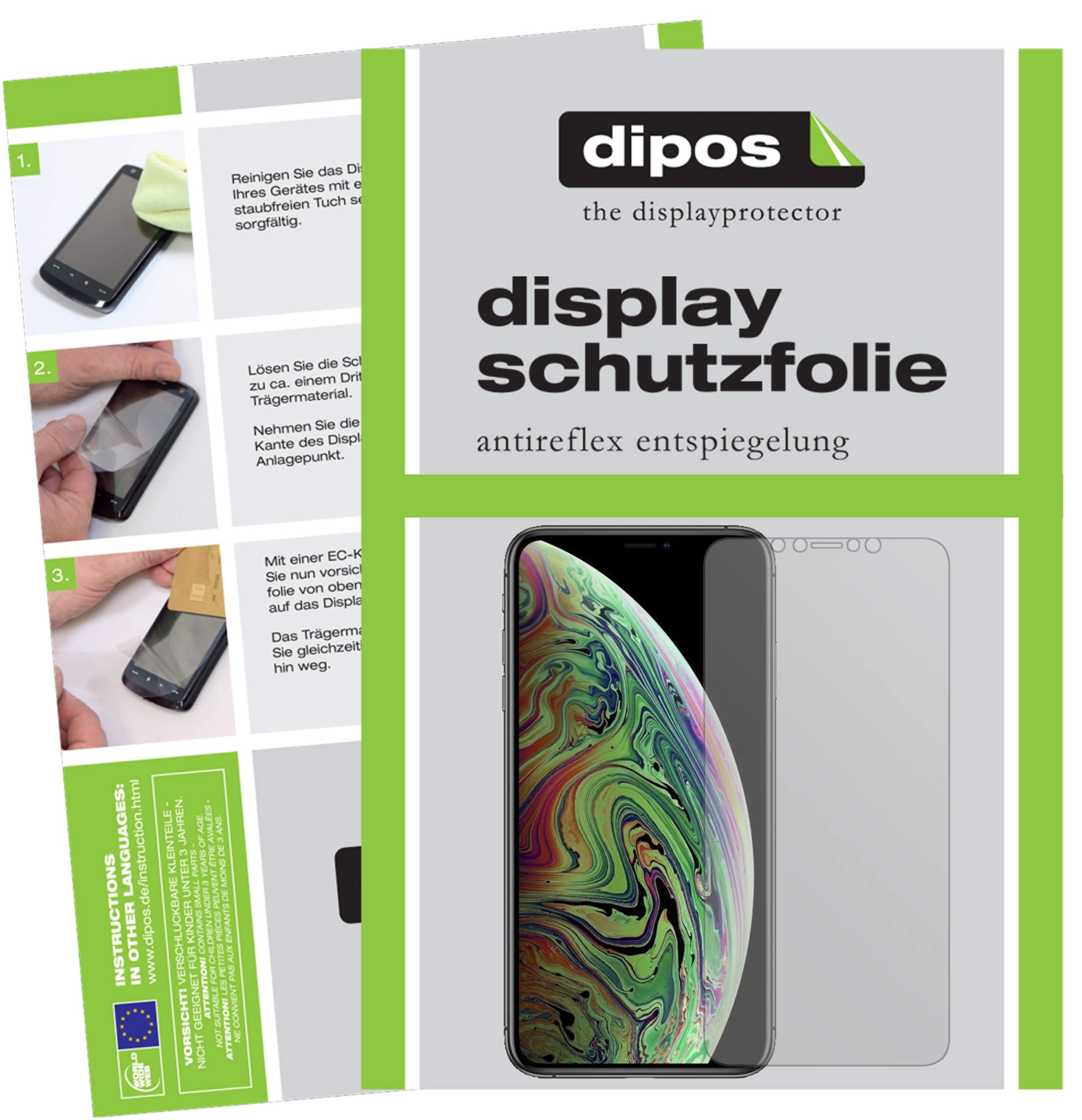 dipos I 6X Pellicola Protettiva antiriflesso Compatibile con Essential Phone Pellicola di Protezione