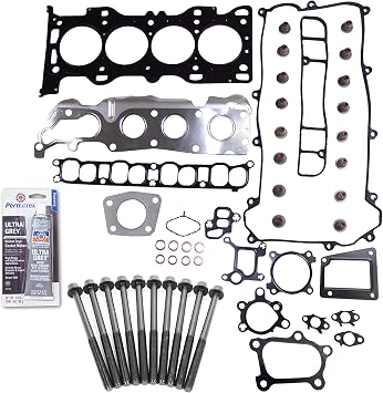 CPWK431 Head Gasket Set Bolt Kit Fits 06-09 Mazda CX-7 Mazda 3 6 Turbo 2.3L DOHC 16v MZR