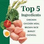 NUTRO Natural Choice Small Breed Adult Dry Dog Food Chicken & Brown Rice Recipe, 2.27kg (5LB) Bag