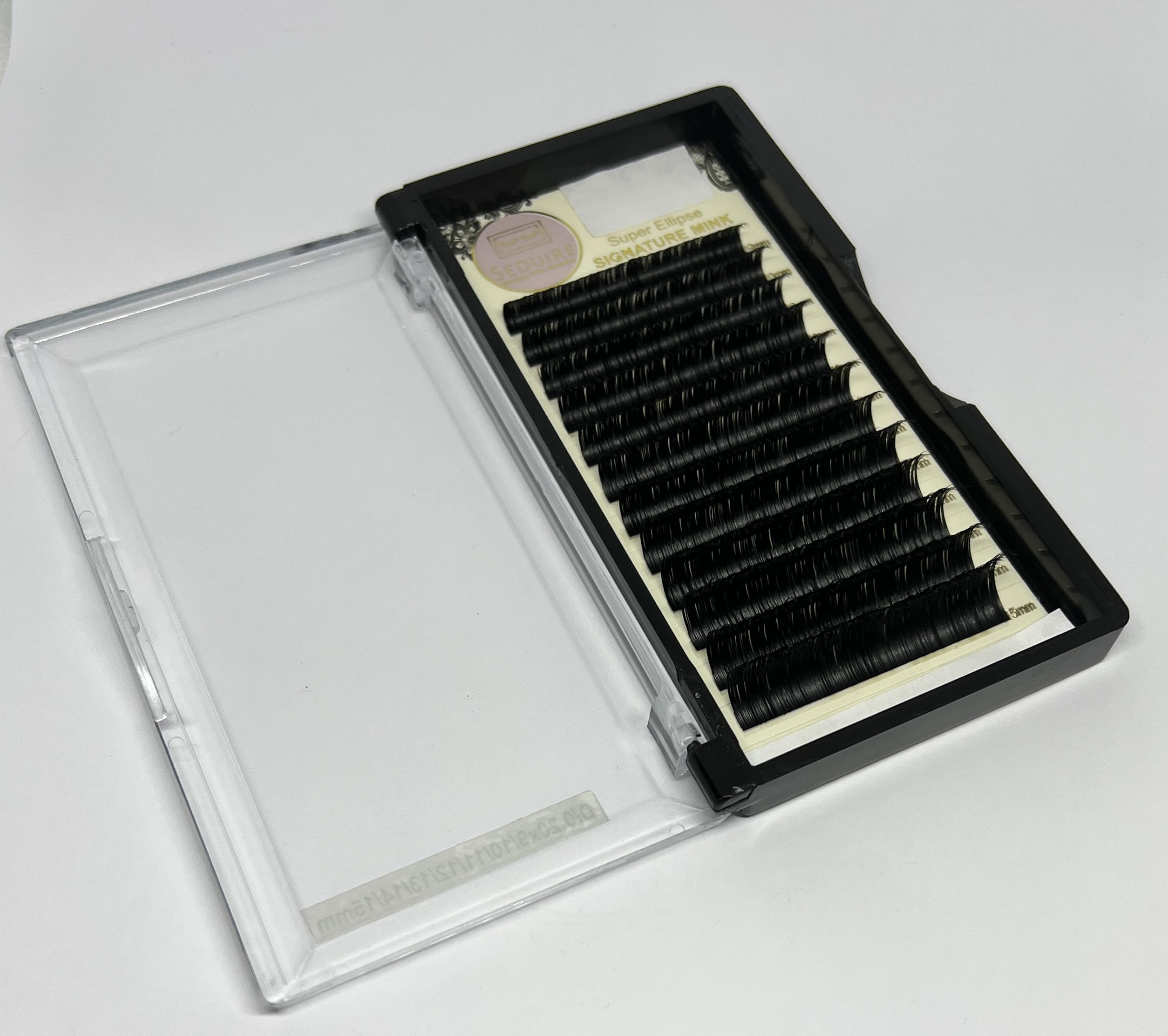 CASHMERE Flat Lashes Classic EyeLashes Inidividual Semi Permanent Split Tip Extensions FLUFFY (0.25 DD Mixed Length)