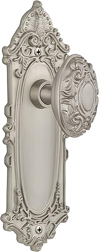 Miniatura 4 de Nostalgic Warehouse Placa victoriana con perilla, privacidad - 2.375 pulgadas, bronce atemporal
