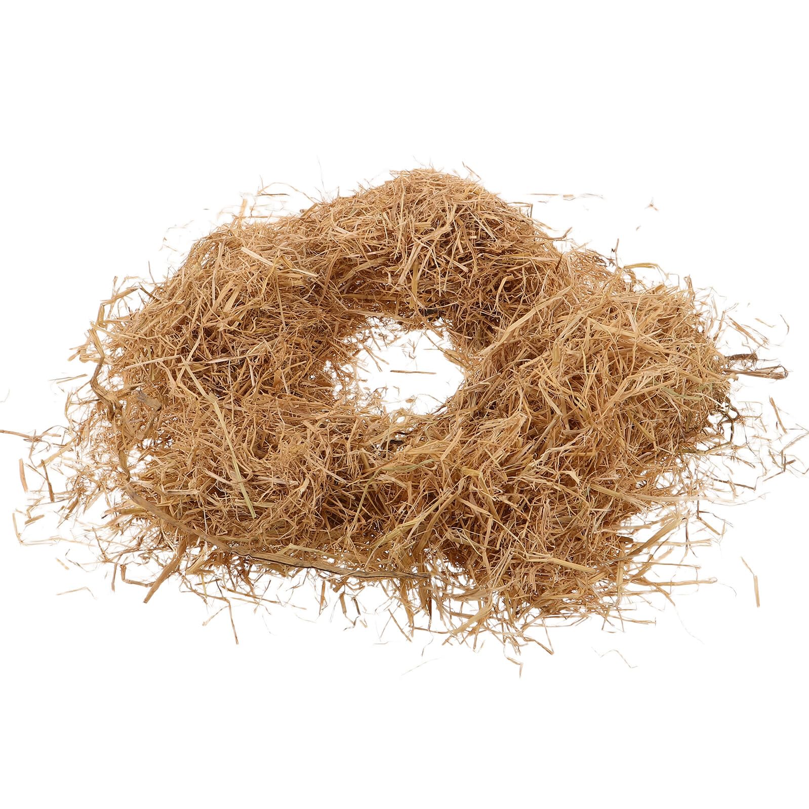 Trockenes Weiches Stroh 0,5 kg Wiederverwendbare Nistmatte für Kaninchen Kleintiere und Hühnerlegebox Saugfähige Schutzunterlage für Stall und Bauernhof