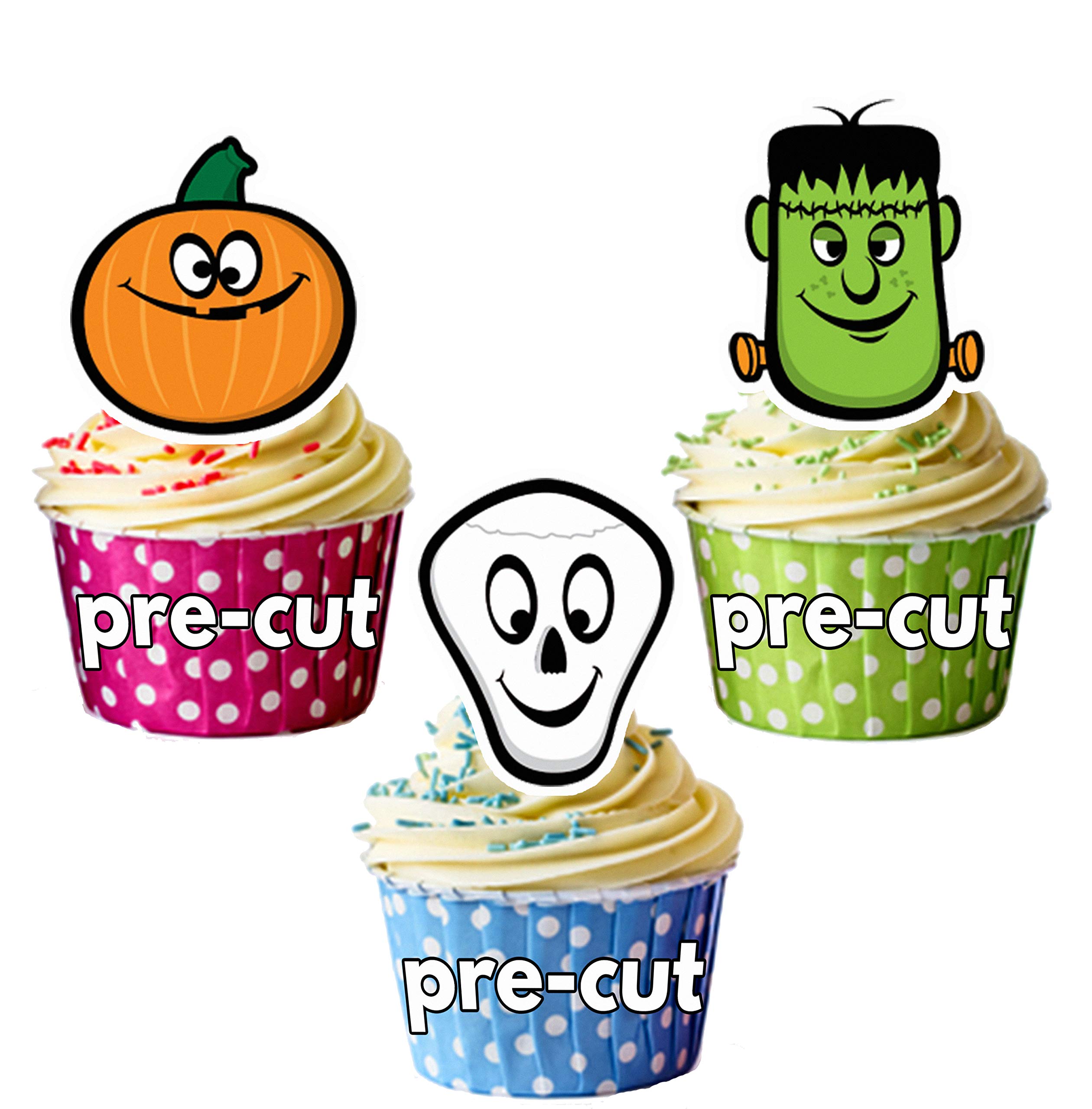 Lot De 24 Décorations Comestibles Pour Cupcakes Thème #1