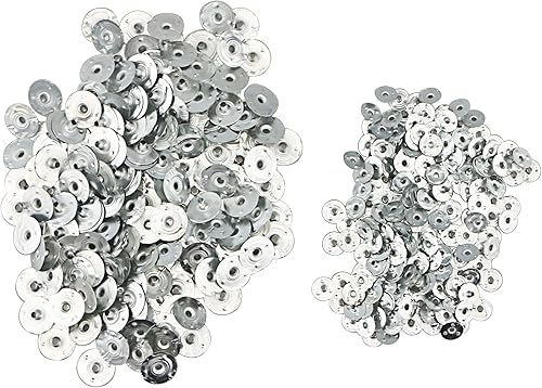 MILIVIXAY Pestañas de mecha para velas, 400 pestañas multiusos de 2 tamaños, 0.787 in, 0.472 in, perfectas para una amplia variedad de mechas, velas disponible en Yaxa Peru