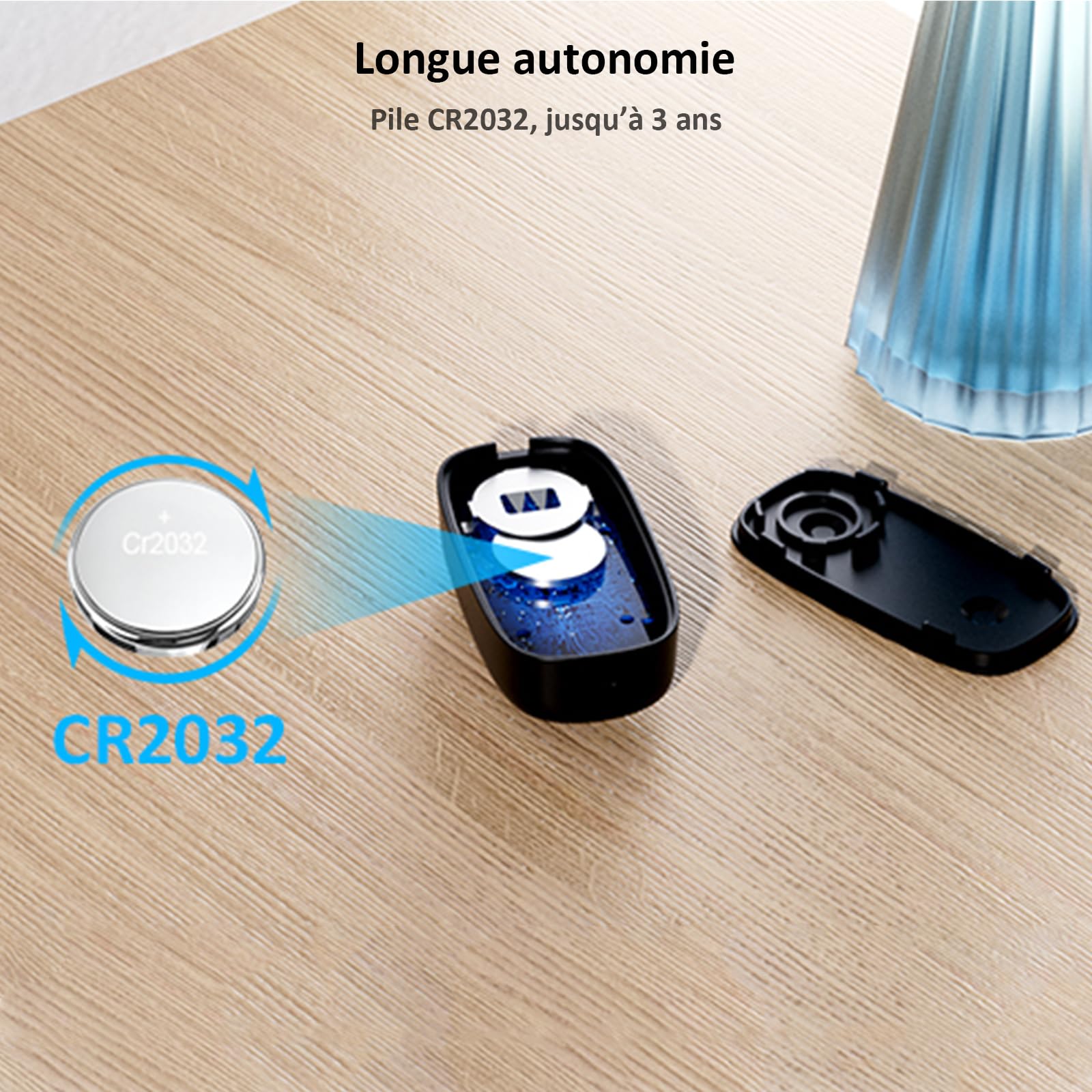 SECRUI Sonnette Sans Fil Exterieur Etanche, Doorbell Avec 2 Récepteurs + 1 Émetteur À Pile, 58 Mélodies Carillon, 5 Niveaux Volume 120 dB, LED, 300m Longue Portée Sonette Pour Maison,Appartement, Noir