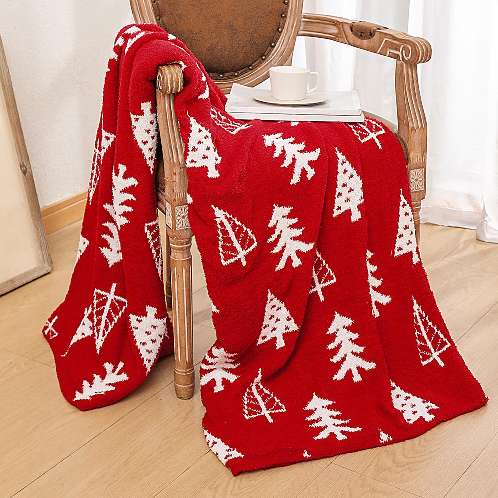 Mantas Navideñas y Plaids Manta Cálida, Cómoda Y