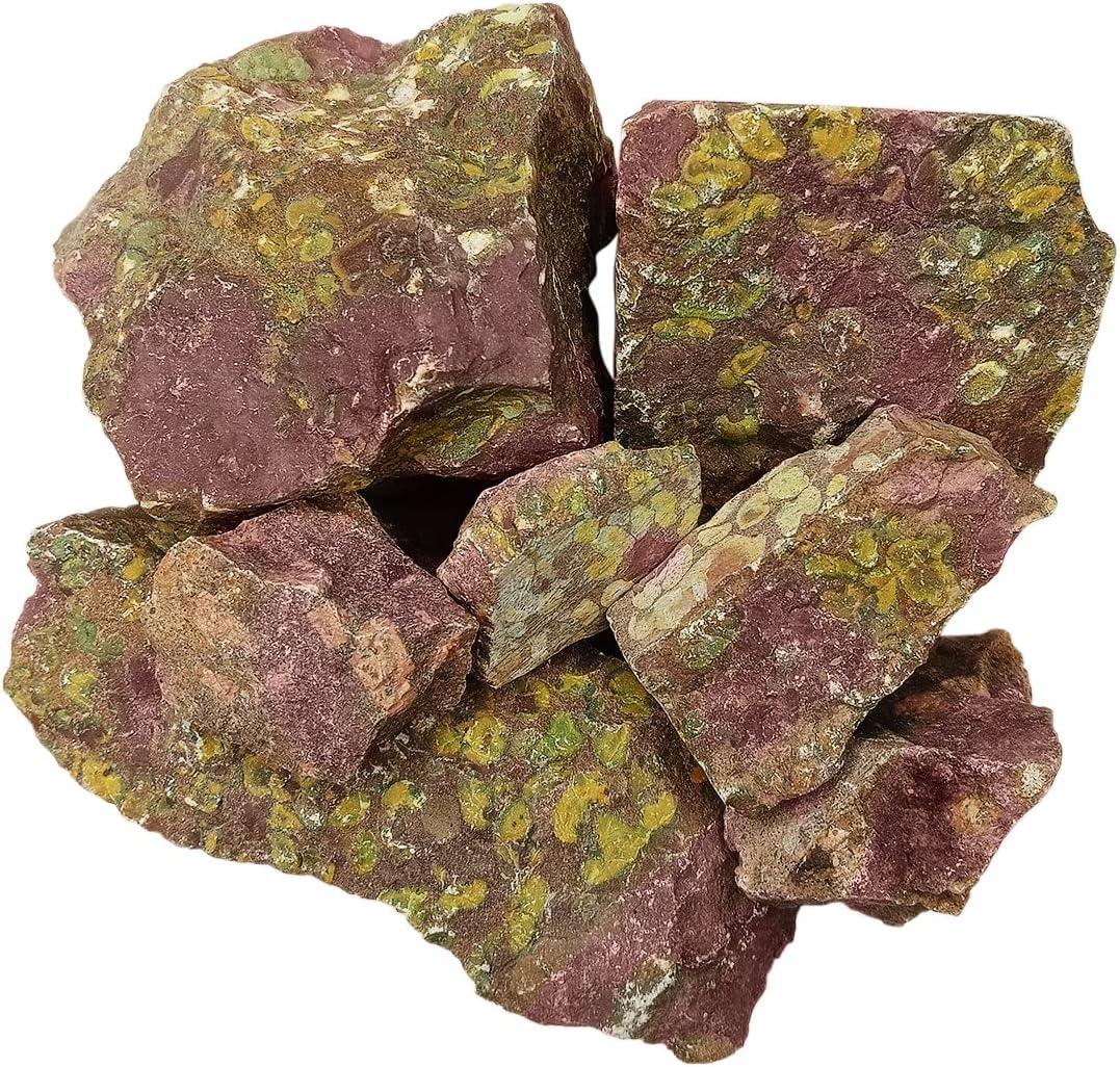 9DzineAjooba Jasper Crystal Raw Stone Original Ajooba Jasper Raw Gemstone 250 Gm Crystal Ajooba Jasper Rough Raw Stone Material For Reiki Vastu Meditation Home Décor