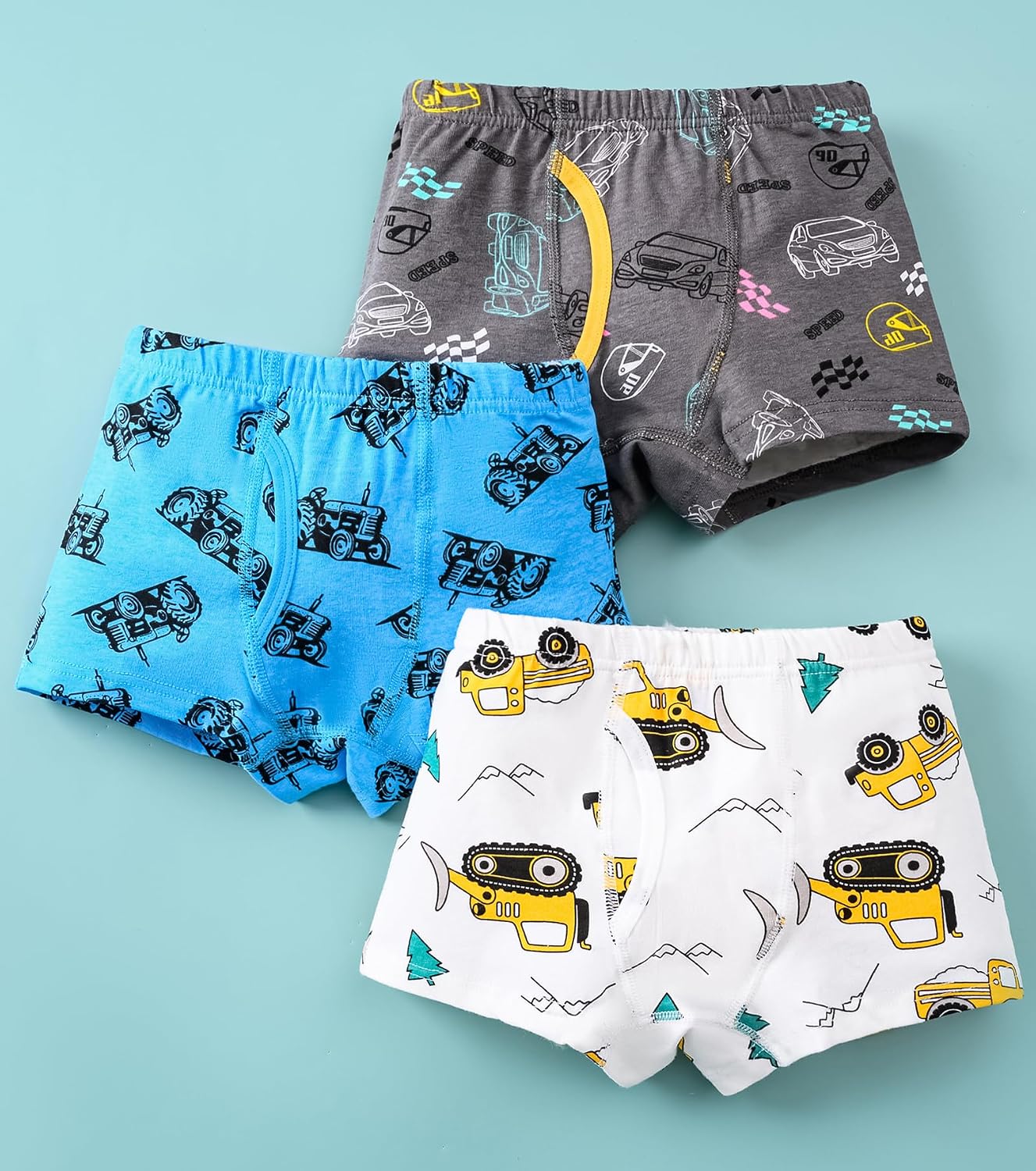 Boys Underwear Toddler boxer briefs Car Dinosaur Kids Cotton Shorts Truck Panties calzoncillos para niños