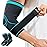 Rakiie Elbow Support Brace for Men and Women, 2 Pack Elbow Compression Sleeve, Elbow Brace for Tendonitis and Tennis Elbow, Elbow Sleeve Reduce Joint Pain for Tennis, Golfer, Workouts Blue (L)