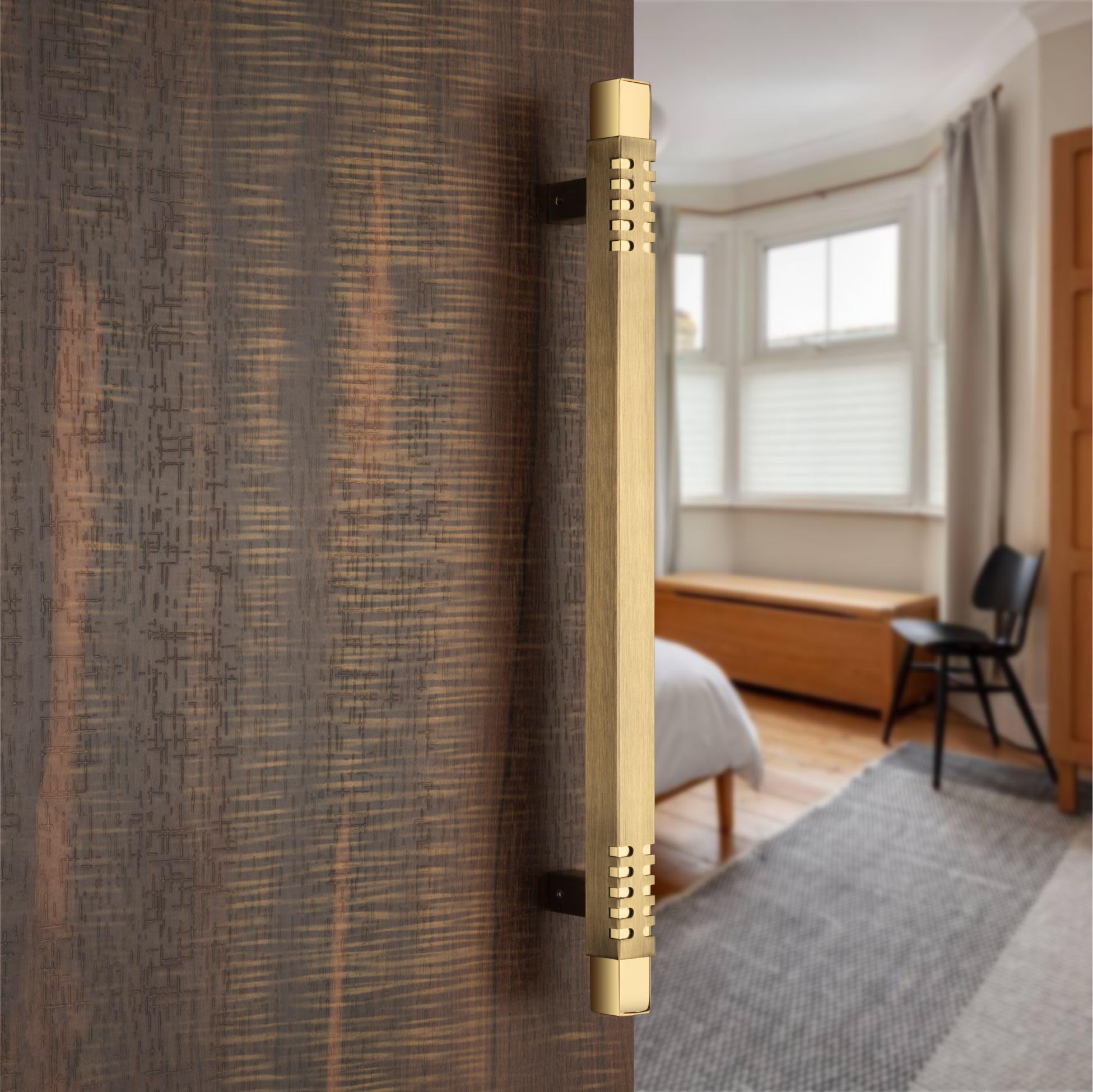 COMPASS Main Door Handle | Door Handles for Main Door | Pull Handles for All The Doors of House | Office | Hotels, Antique Finish (PH-901, 18 Inch)-image-14