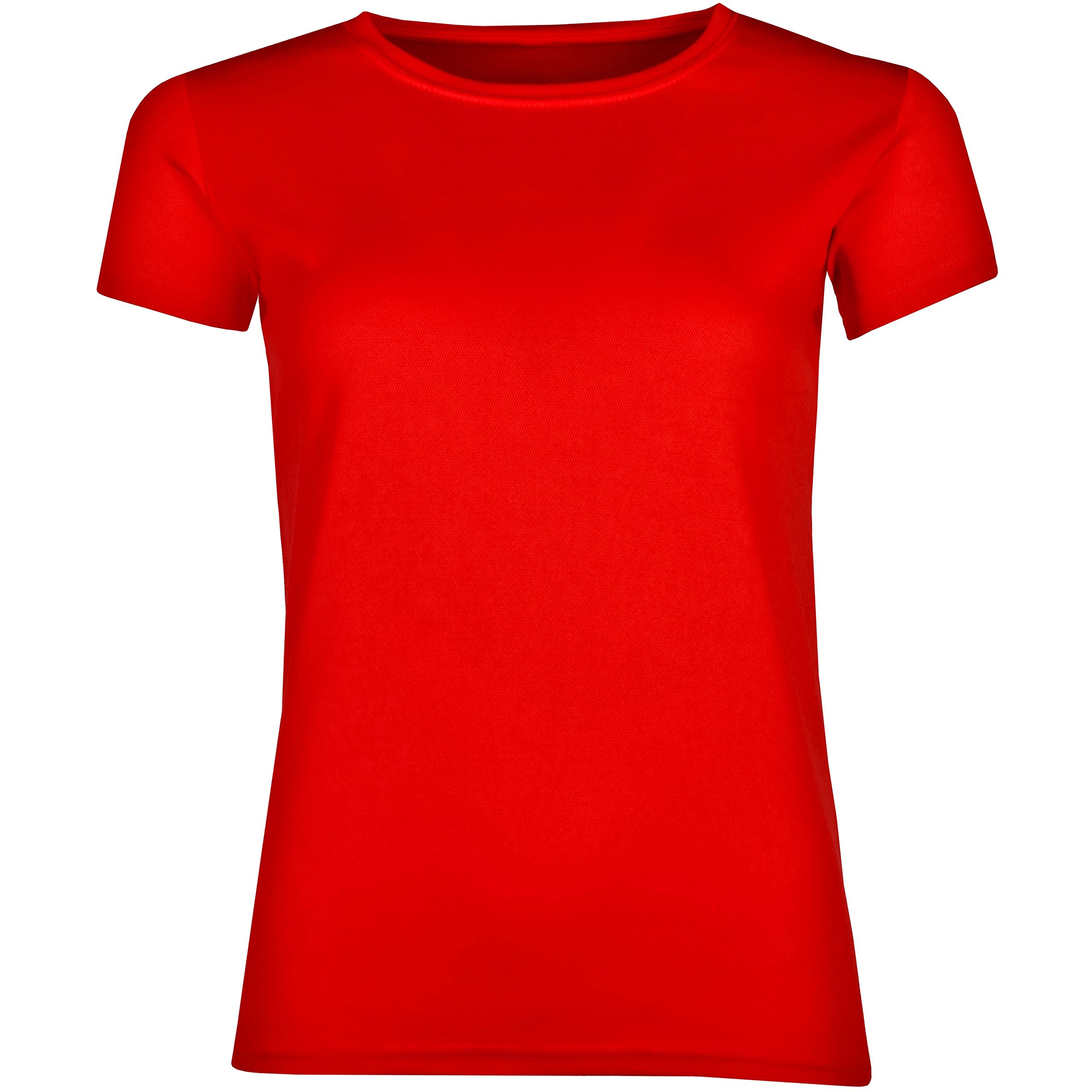 Urban Heritage Women's Scarlet Red Breathable Performance Sports T Shirt (M, )