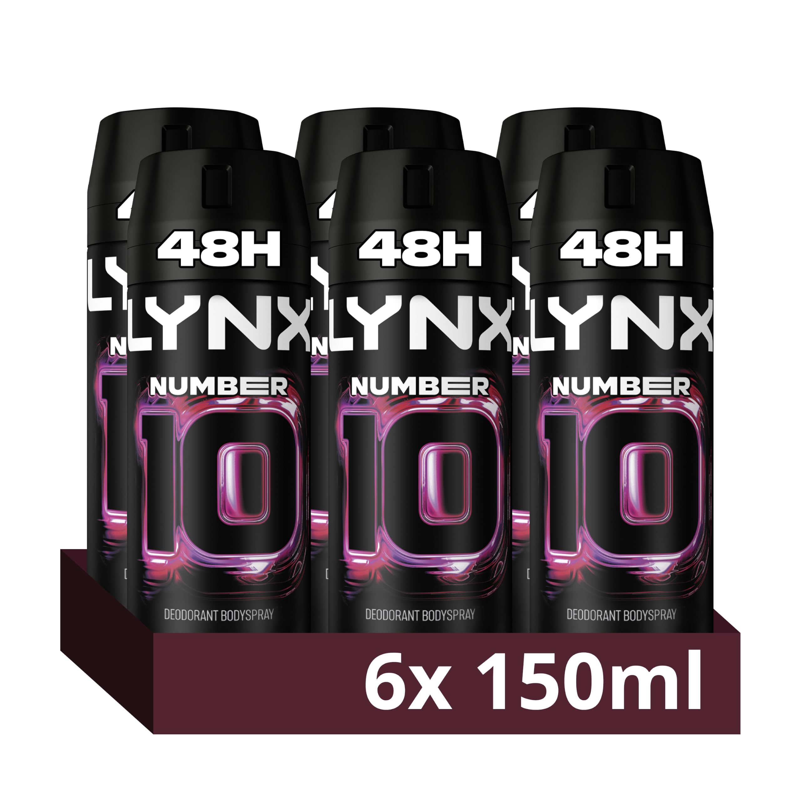 Lynx - FIFA No 10 - Antiperspirant Deodorant Spray - 250ml - 6 Pack