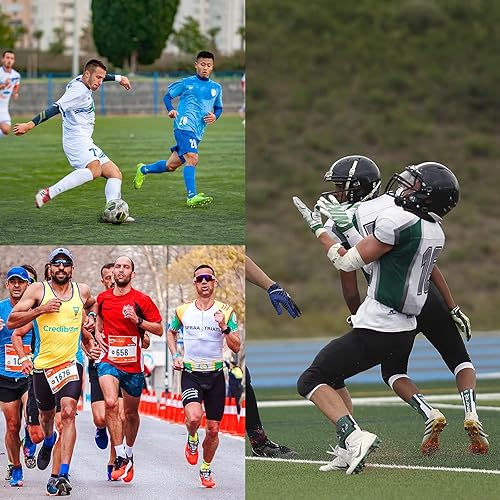 Miniatura 6 de PATIKIL Picos de acero de 14 de pulgada, paquete de 100 accesorios de repuesto para zapatos deportivos con llave de punta para correr de largo