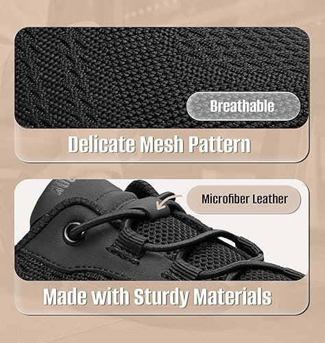 Miniatura 5 de SHULOOK Zapatos de trabajo antideslizantes para hombre, antideslizantes, para cocina, chef, zapatos de trabajo, restaurante, servicio de alimentos