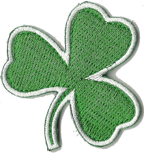Gadsden and Culpeper Die Cut 2"x2" Irish Clover Tactical Patch - Green