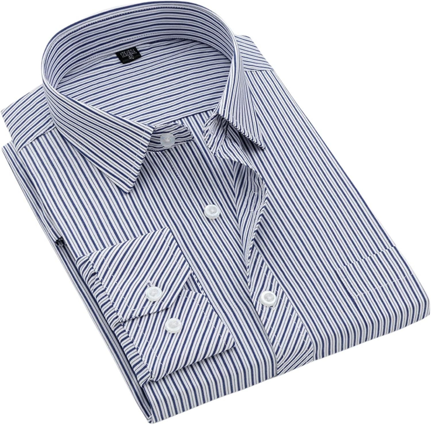 Men's Spring Wear Long Sleeve Cotton Loose Shirt