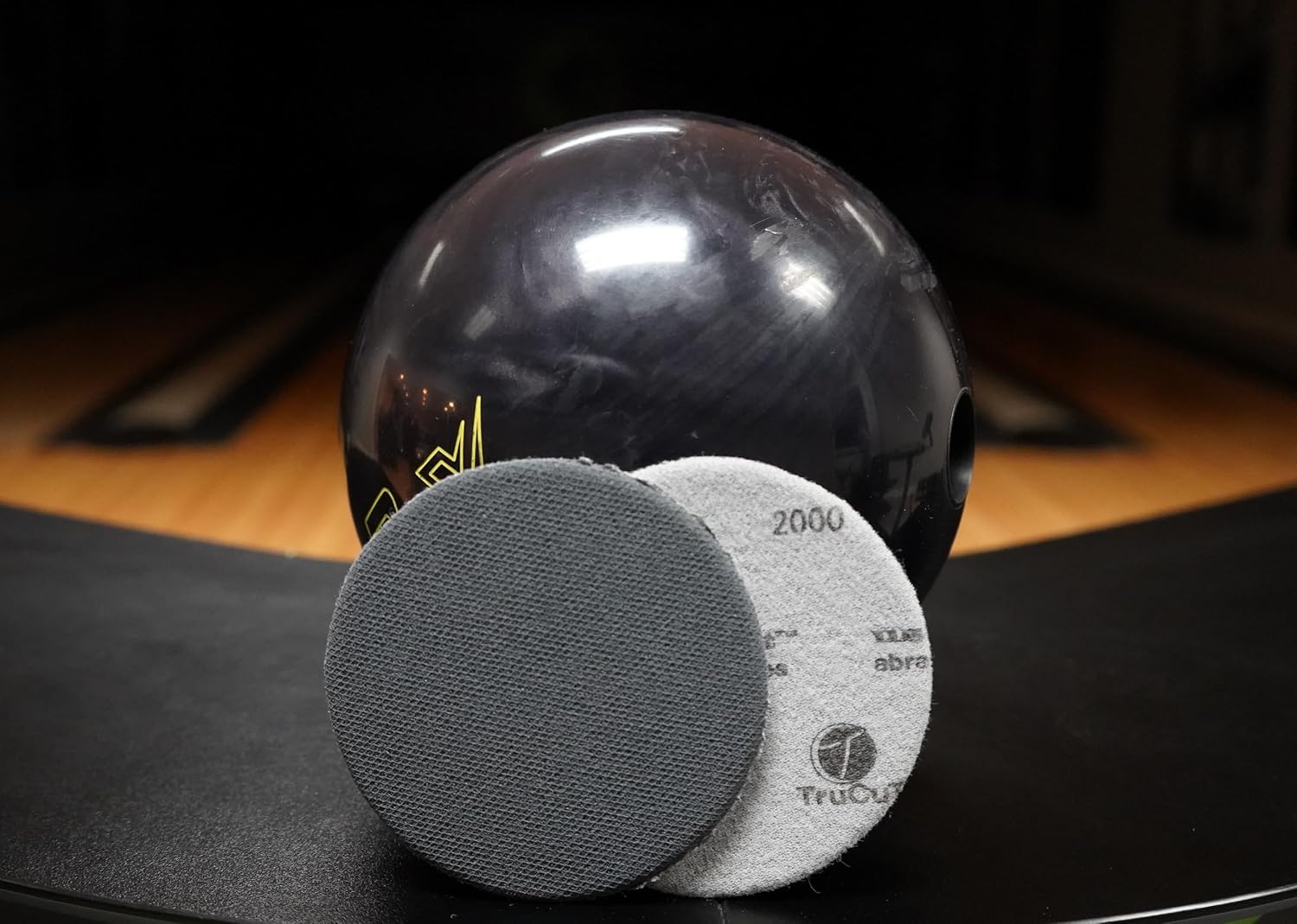 CTD TruCut Sanding Pads for Bowling Ball Resurfacing (2000 grit 5 inch) | Creating the Difference designed specifically for bowling ball surface management.