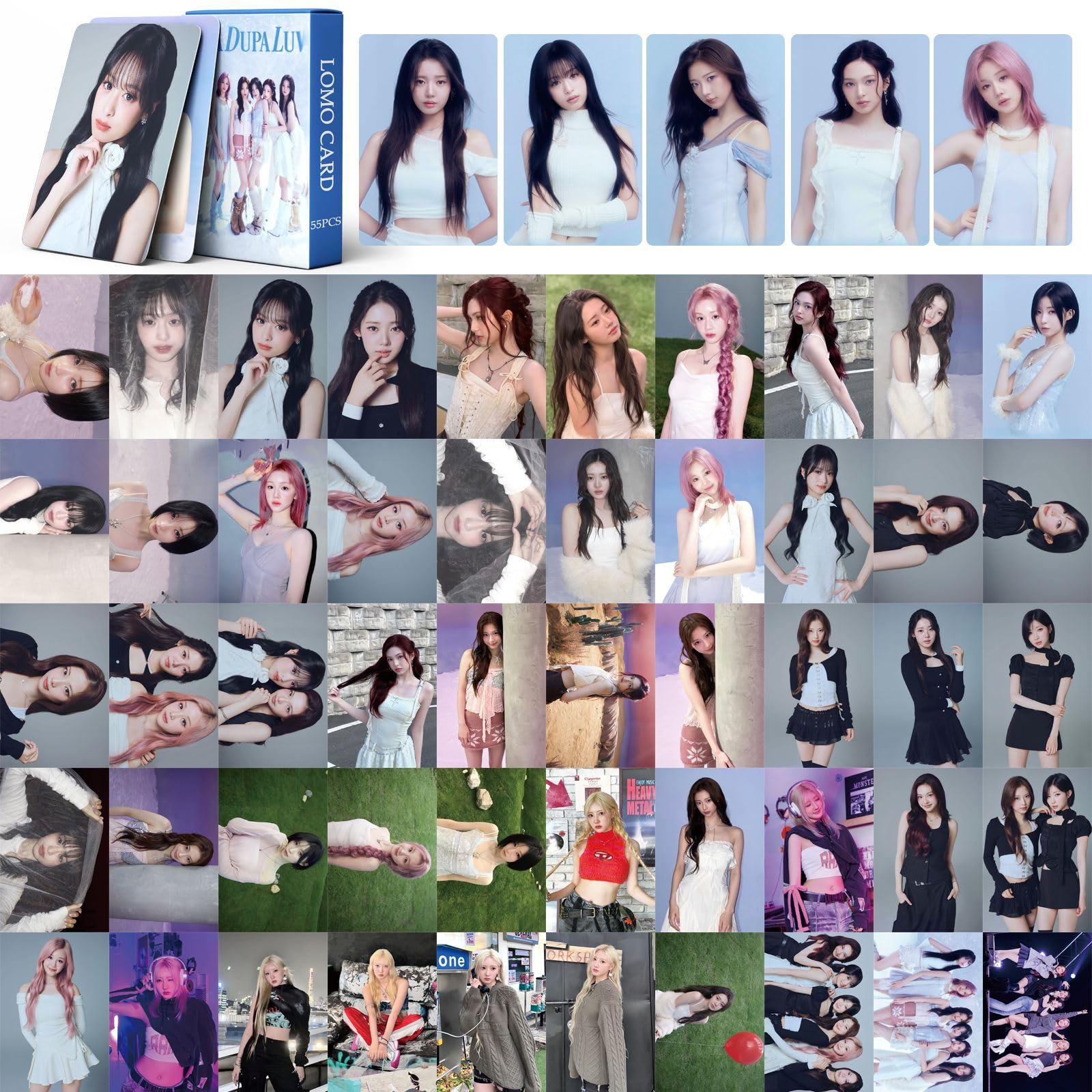 Yuto 55pcs Album 2° MINI Album Psycho Photocard Regalo Lomo Cards Merch Psycho Cartolina Ragazzi e Ragazze