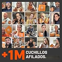 Vista 5 de El Original Afilador de Cuchillos Rodante Tumbler™ - Afilar Cuchillos Facilitado - Herramienta de Afilar Cuchillos para Cocina, Exteriores