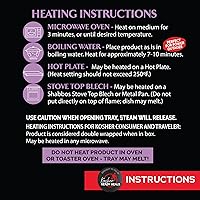 Vista 8 de KJ Poultry Kosher para comidas sin gluten, sopa de pollo con bolas de matzo no Gebrokts, Halal, (paquete de 6) preparado para entrada totalmente