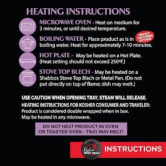 KJ Poultry Kosher Ready Meals - (20 Pack Variety) Prepared Entree Fully Cooked, Shelf Stable Microwave Dinner Travel, Military, Camping, Emergency Survival KJ