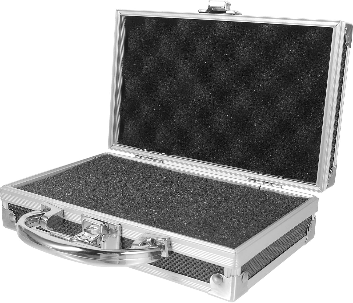 Aluminum Alloy Tool Box with Lid and Handle for Travel Storage