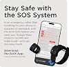 ArcX Bluetooth Smart Ring Controller, Waterproof Wearable Remote for Cycling, Skiing and Outdoor Sports, Glove Compatible, SOS Alert, 5-Day Battery, iOS and Android.