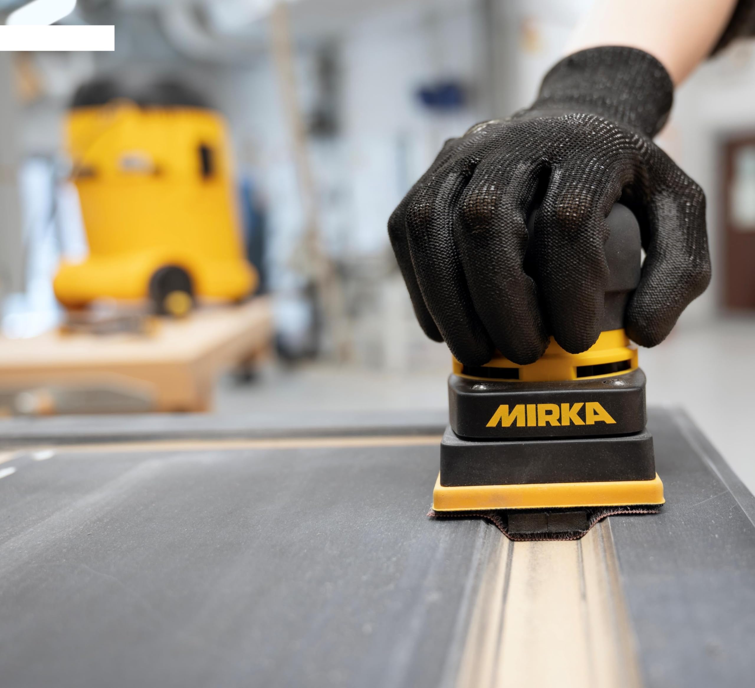 Mirka Mousse Interface Profilpad 75x100mm / épaisseur 10mm medium/ajustement facile des éléments prédécoupés/bien adapté aux projets de bricolage/ponçage sans poussière