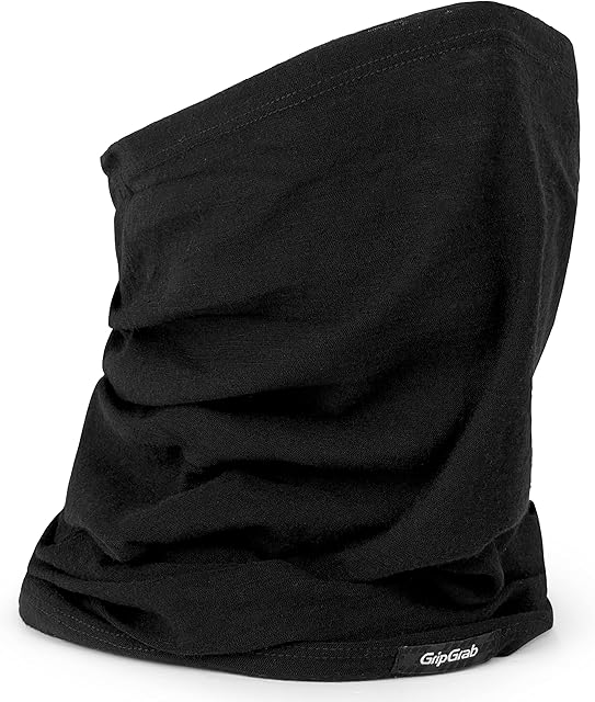 GripGrab Unisex Gripgrab Multifunctional Thermal Merino Cycling Neck Warmer Insulating Breathable Bike Running Tube Scarf Neck Warmer