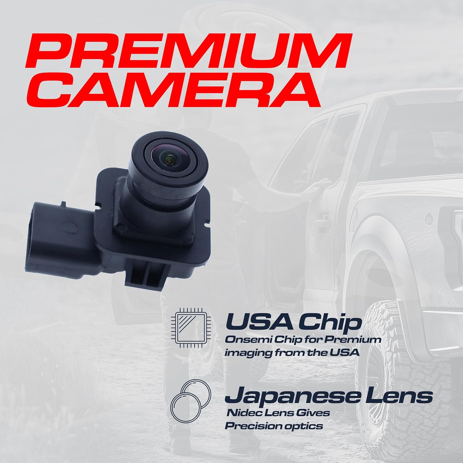 Master Tailgaters Replacement for Ford Escape (2017-2019) Backup Camera OE Part # GJ5Z-19G490-F, GJ5Z-19G490-B, GJ5Z-19G490-C, GJ5Z-19G490-E