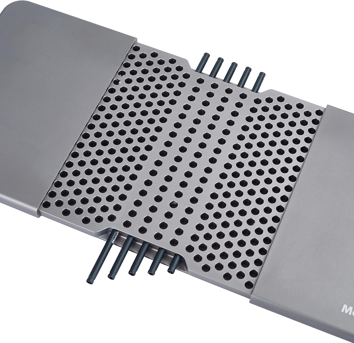 290 Compartment Metal Storage Box with Built-in 10 Aluminum Alloy Straws (290)