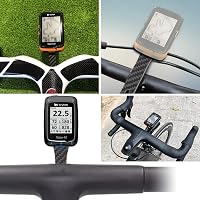 JEEZAO Szénszálas Kerékpár Számítógép GPS Tartó Wahoo Garmin Bryton Kompatibilis 7
