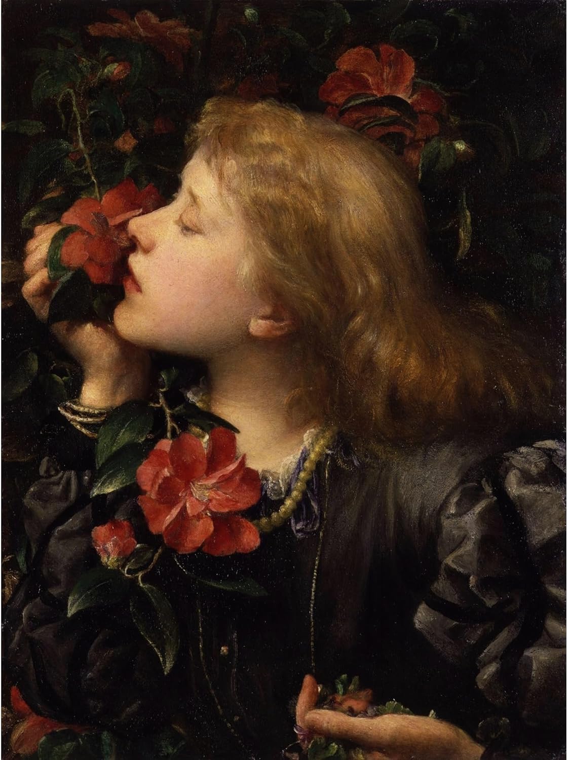 ArtDirect Dame (Alice) Ellen Terry ('Choosing') (1860s) Unframed Art Print Giclee Poster by George Frederic Watts - Ready for Framing with Customization Sizes 7x10, 10x14, 15x20, 24x32, 36x48 and 45x60 inches