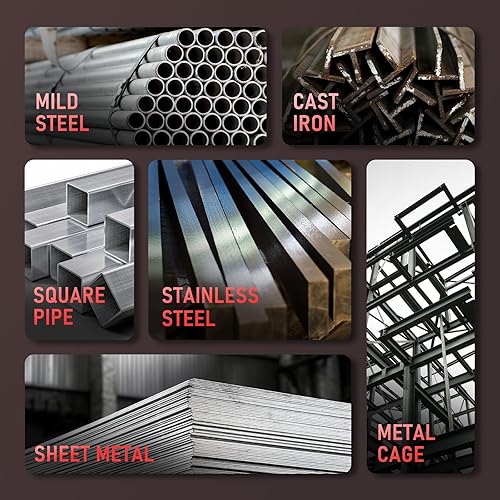 Miniatura 7 de YESWELDER Cortador de plasma Soldador Combo Gas MIGGasless MIGLift TIGStickCUT 5 en 1 Máquina de soldadura FIRSTESS MP200