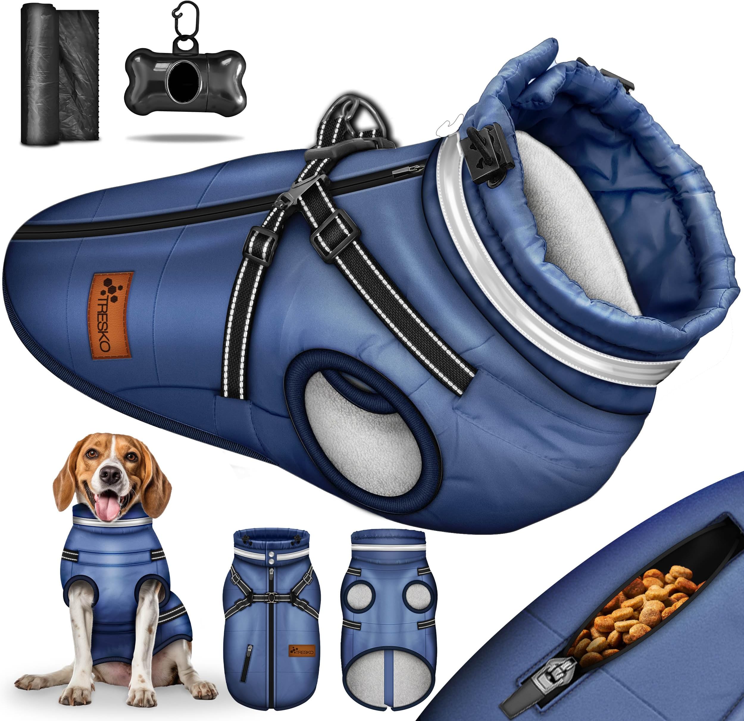 Axcimond Hond Fleece Jas met Poten Winter Warme Jas Volledige Lichaam Hond Pyjama met Rits Fleece Jumper Truien voor Kleine Middelgrote Grote Honden Kleding Verstelbare Onesie Winter Honden Jassen Axcimond Hond Fleece Jas met Poten Winter Warme Jas Volledige Lichaam Hond Pyjama met Rits Fleece Jumper Truien voor Kleine Middelgrote Grote Honden Kleding Verstelbare Onesie Winter Honden Jassen