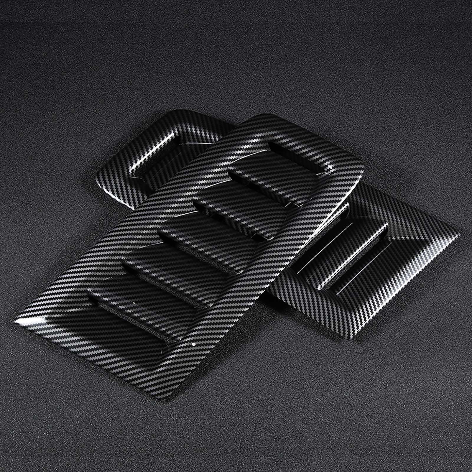 Extracteurs De Capot Style Focus RS MK2 – Lot De 2 Vents Universels En ABS Pour Voiture