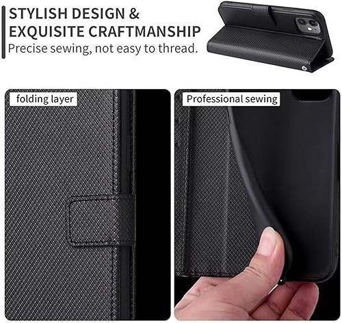 Miniatura 5 de Funda de teléfono para Xiaomi 11T Pro, Funda de cuero para Xiaomi 11T Pro Funda de cuero PU antideslizante, Flip Folio Book Phone Cover para Xiaomi