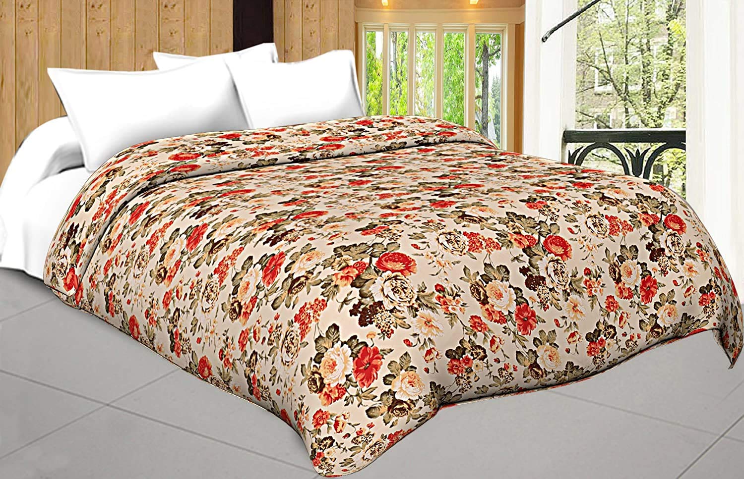 Royal Traders Microfiber Poly Cotton Cartoon Kids dohar only Single Bed Reversible AC Blanket/AC Dohar size140*210 (Single Bed, d 6)