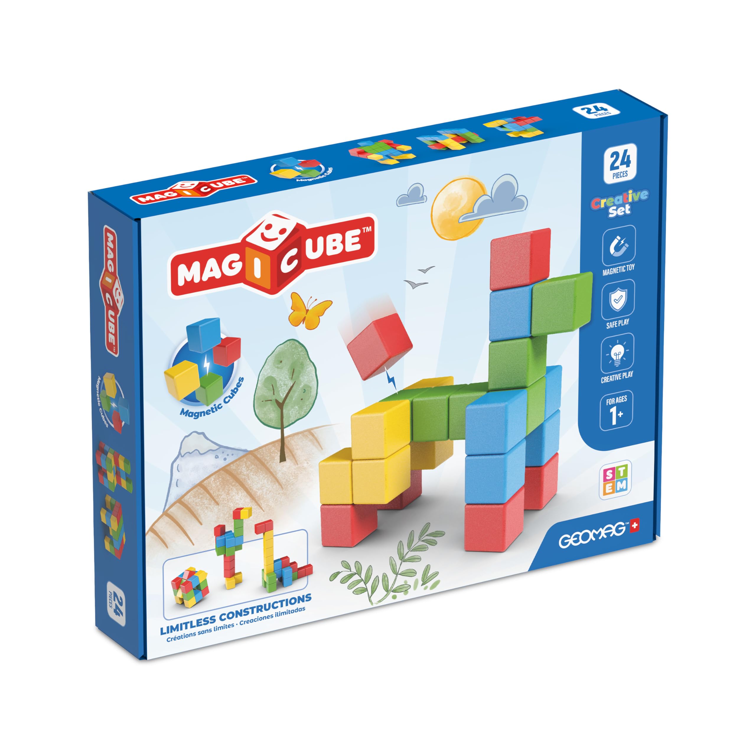 Amazon.com: SWISS-MADE MagiCube, Safety Tested, Large Magnetic