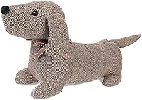 Vista 12 de Lindo tope de puerta decorativo para el hogar y la oficina, topes de puerta de piso, protectores de pared pesados de tela con peso animal, cerdo rosa