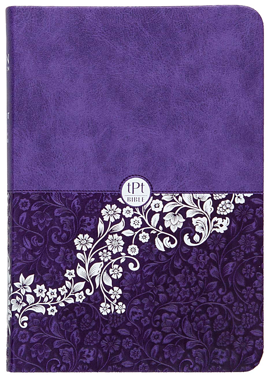 The Passion Translation New Testament (2020 Edition) Leather, Compact Violet: With Psalms, Proverbs and Song of Songs, Contemporary Bible Makes a Great Gift for Confirmation, Holidays, and More