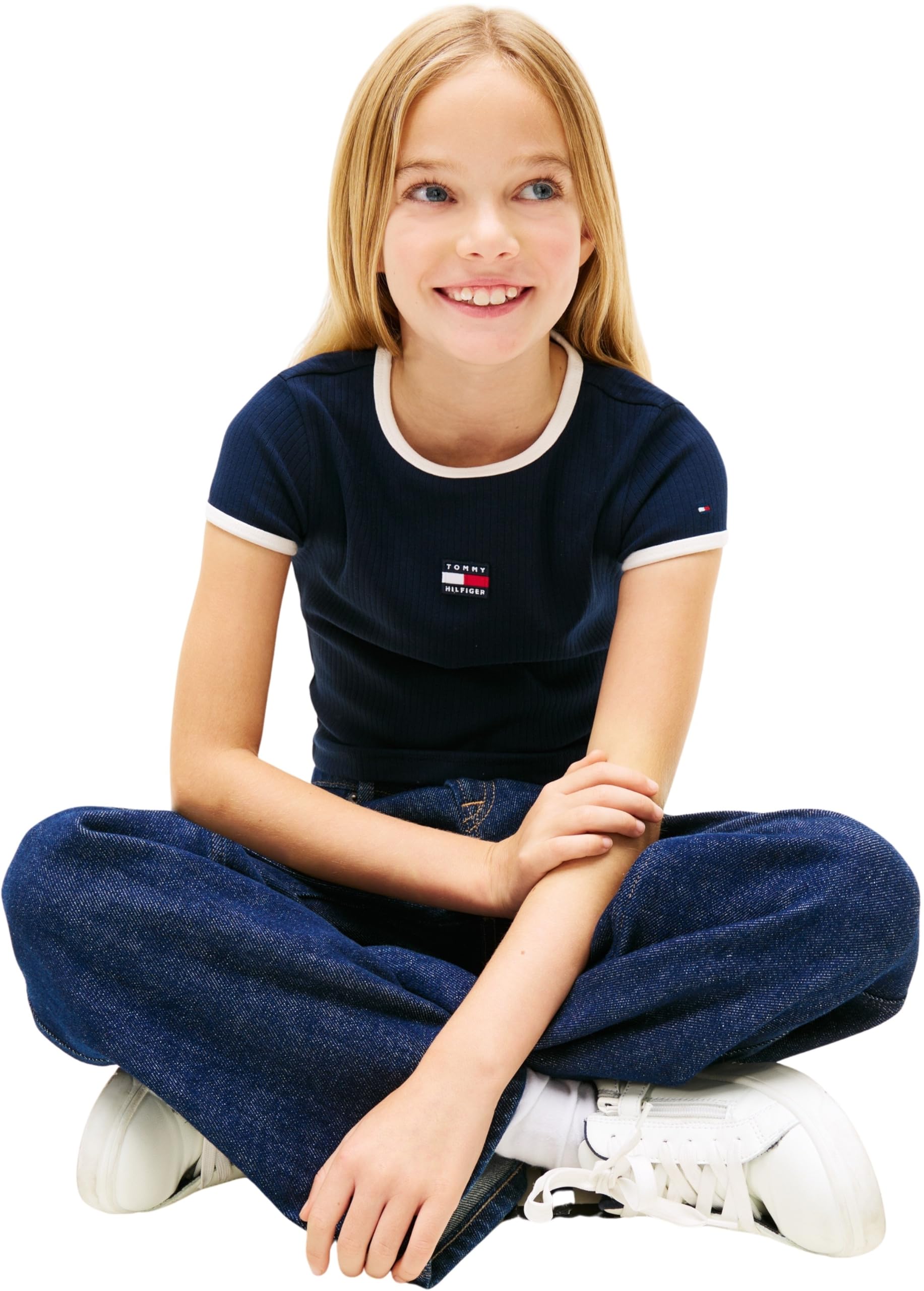 Tommy Hilfiger T-Shirt Bimba Art KG0KG09066