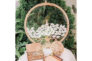 Unique Wedding Registry Book Alternative: Personalized Guest Tree