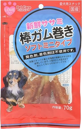 Amazon ペットケアー 犬用おやつ 新鮮ささみ棒ガム巻き ソフトミニタイプ 70g ペットケアー ジャーキー 通販 Amazon ペットケアー 犬用おやつ 新鮮ささみ棒ガム巻き ソフトミニタイプ 70g ペットケアー ジャーキー 通販